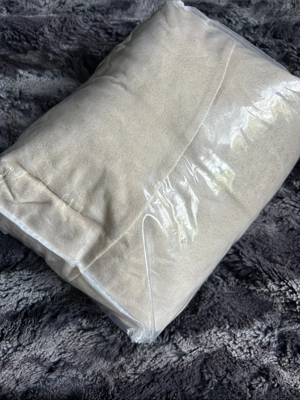 Leather look recliner cover